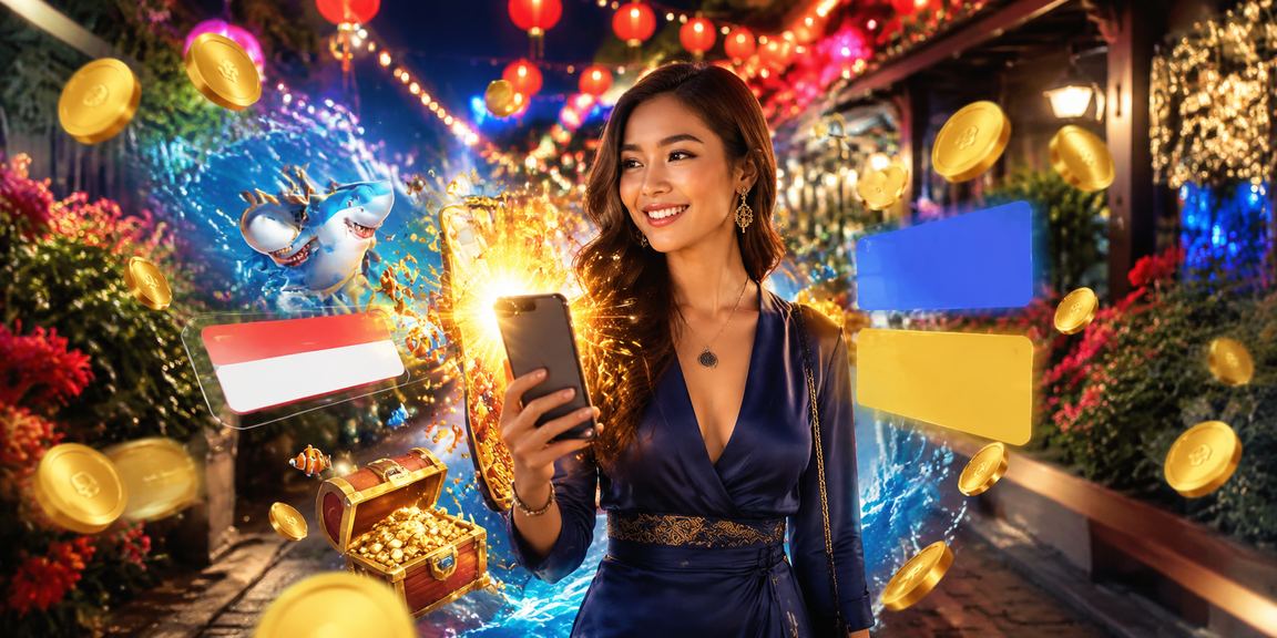 Permainan menangkap ikan bertema Malaysia dengan potensi hadiah jackpot besar